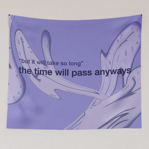 Item preview, Time will pass anyway designed and sold by WhimsyWants.