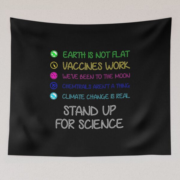 Item preview, Stand Up For Science Earth is Not Flat Funny designed and sold by CreativeStrike.