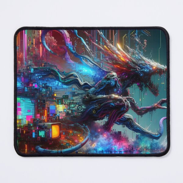 Item preview, Glitching Creature Emerging from TV Screen designed and sold by koreatvtea.
