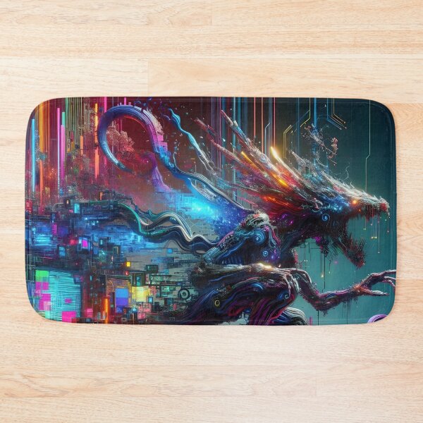 Item preview, Glitching Creature Emerging from TV Screen designed and sold by koreatvtea.