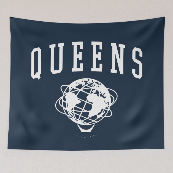 Item preview, Queens New York Retro Varsity Unisphere designed and sold by deadmansupplyco.