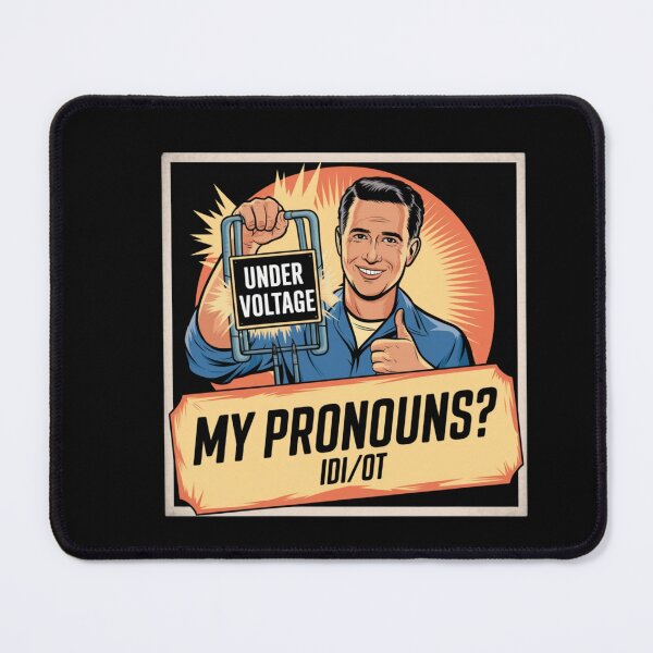Item preview, My pronouns? Idi/ot designed and sold by Delgiur.