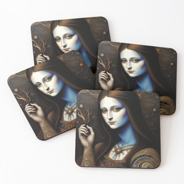 Item preview, Steampunk Mona Lisa designed and sold by TheDarkWardrobe.