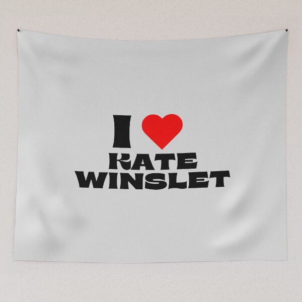 Item preview, I Love Kate Winslet - Black Fonts designed and sold by Itsheartshop.