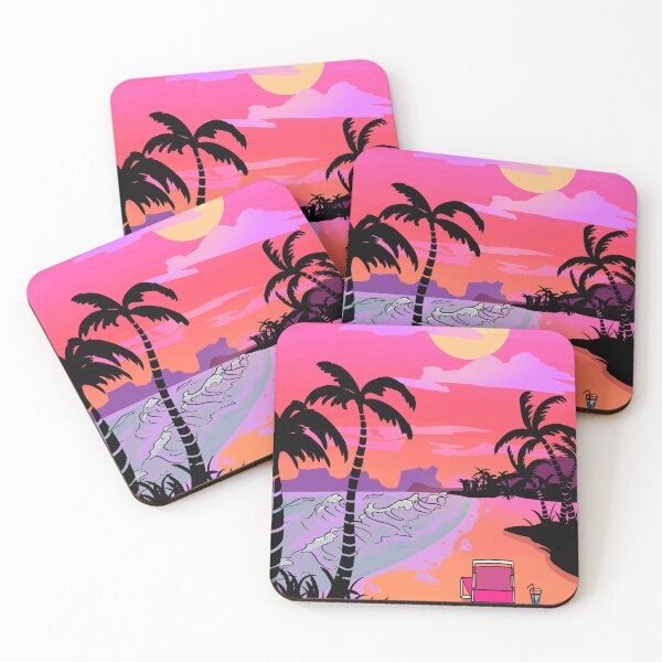 Item preview, Playa, ocaso designed and sold by Marmotdragon.