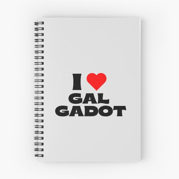 Item preview, I Love Gal Gadot - Black Fonts designed and sold by Itsheartshop.