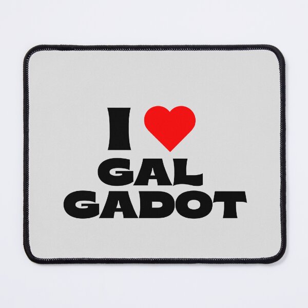 Item preview, I Love Gal Gadot - Black Fonts designed and sold by Itsheartshop.