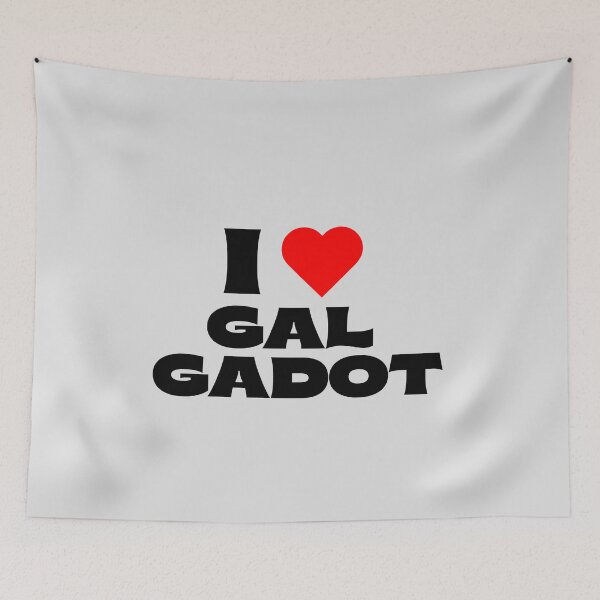 Item preview, I Love Gal Gadot - Black Fonts designed and sold by Itsheartshop.