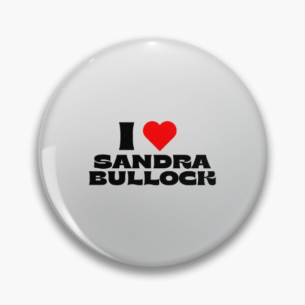 Artikelvorschau, Ich liebe Sandra Bullock - Schwarze Schriftarten entworfen und verkauft von Itsheartshop.