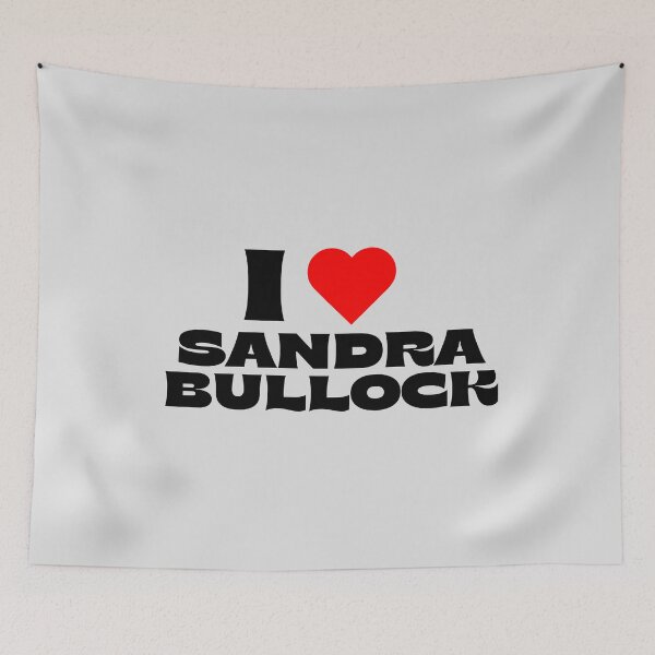 Item preview, I Love Sandra Bullock - Black Fonts designed and sold by Itsheartshop.