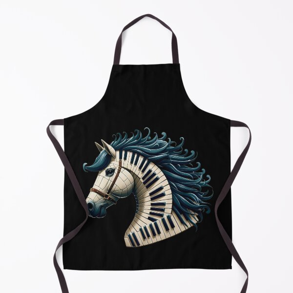 Item preview, Horse Harmony: Ivory Piano Pony designed and sold by jglobal360.