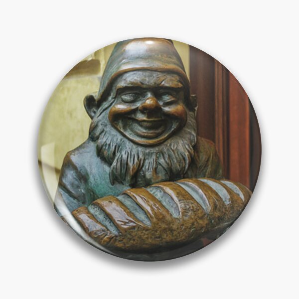 Item preview, Thinking of Wroclaw - Gnome Buying Bread designed and sold by Purrfecta.