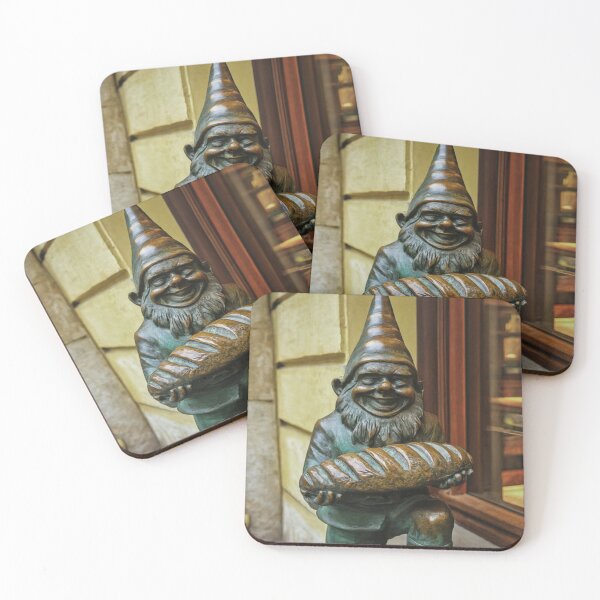 Item preview, Thinking of Wroclaw - Gnome Buying Bread designed and sold by Purrfecta.