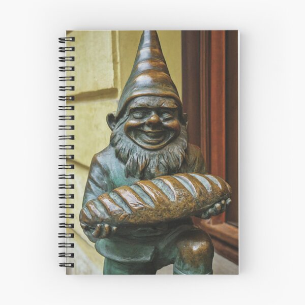 Item preview, Thinking of Wroclaw - Gnome Buying Bread designed and sold by Purrfecta.