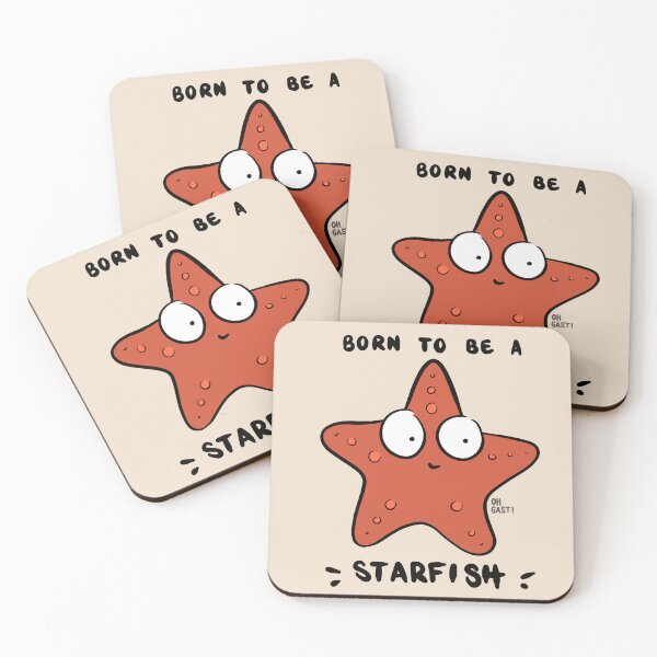Item preview, born to be a starfish designed and sold by Oh  gast !.