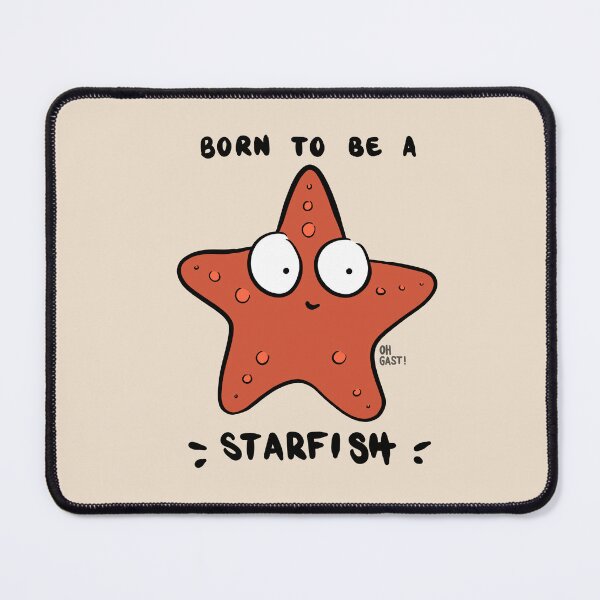 Item preview, born to be a starfish designed and sold by Oh  gast !.