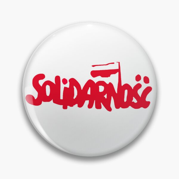 Aperçu de l'œuvre Solidarité – Syndicat polonais des années 1980 créée et vendue par ROBOTFACE T-Shirts.