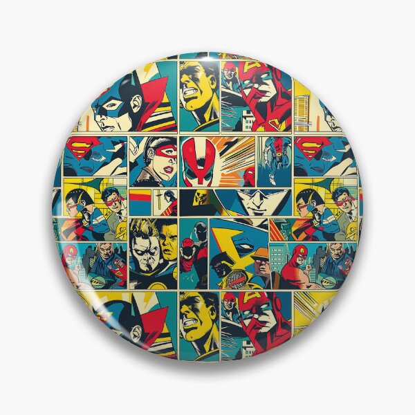 Item preview, Splash of Heroes: The Art of Comics in Color designed and sold by MidArtForge.