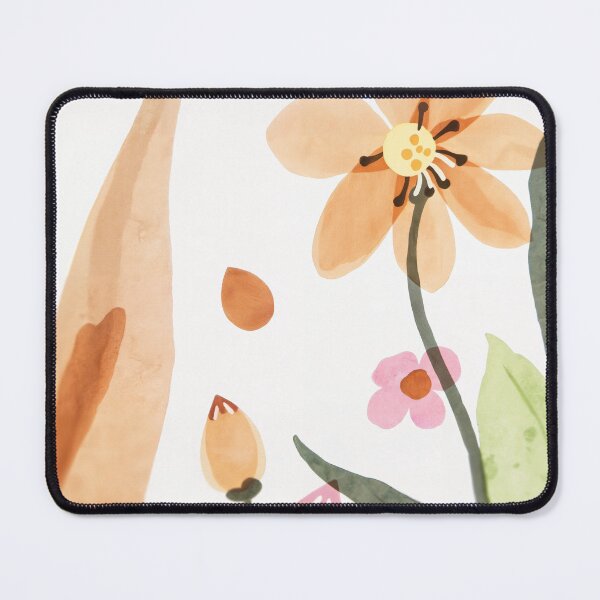 Aperçu de l'œuvre Peinture florale minimaliste créée et vendue par RSRed.