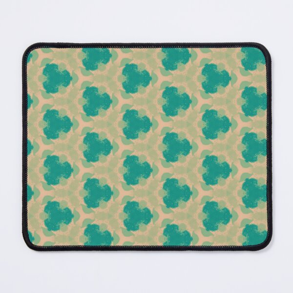 Item preview, Cookie Abstract Flowers in Green designed and sold by potatobugdiy.