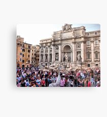 Fontana di Trevi II Metal Print