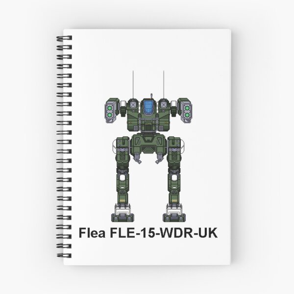 Item preview, Flea FLE-15-WDR-UK - Inner Sphere BattleMech designed and sold by DagleysDesigns.