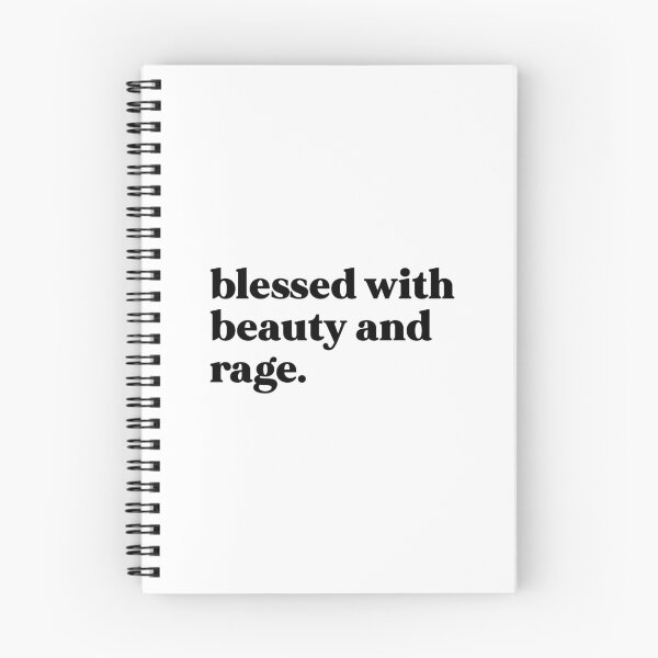 Item preview, Blessed with beauty and rage designed and sold by weirdly weird.