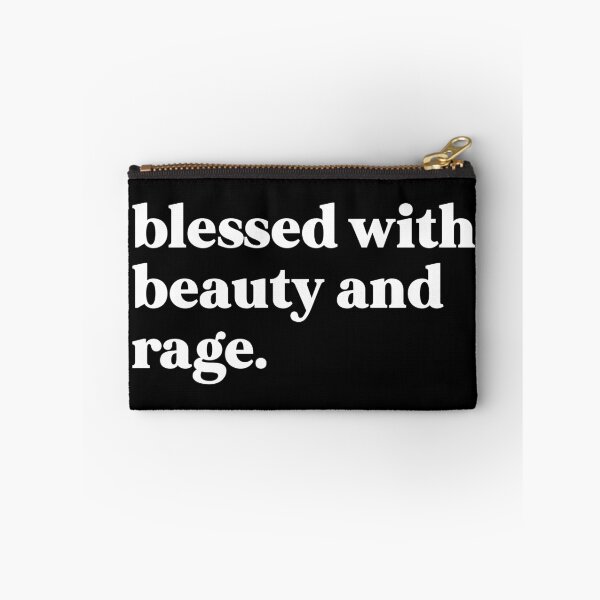 Item preview, Blessed with beauty and rage designed and sold by weirdly weird.