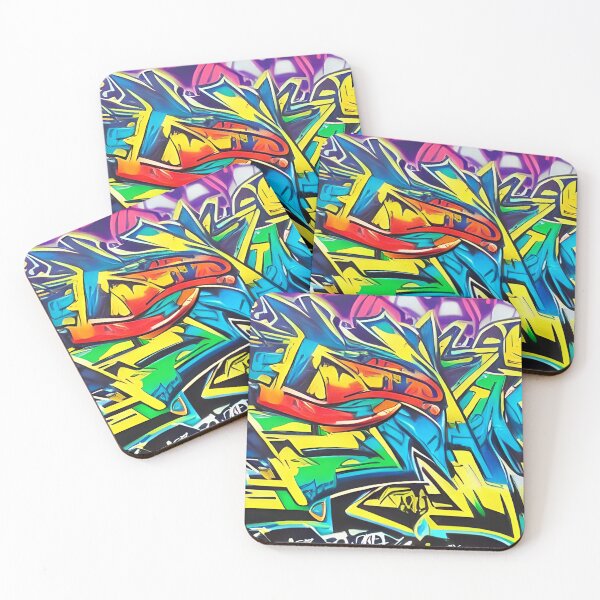 Item preview, Vibrant Graffiti Wall Art for Modern Decor | 293 designed and sold by City Graffix Design Co..