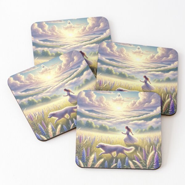 Item preview, Ethereal Run: A Dreamlike Journey Through Fields of Grace designed and sold by Meta2Physical.
