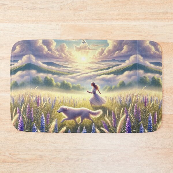 Item preview, Ethereal Run: A Dreamlike Journey Through Fields of Grace designed and sold by Meta2Physical.