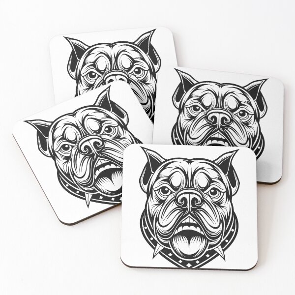 Item preview, Bold Powerful Dog Illustration Fierce Graphic Design Artwork Style designed and sold by Rostislav Bouda.