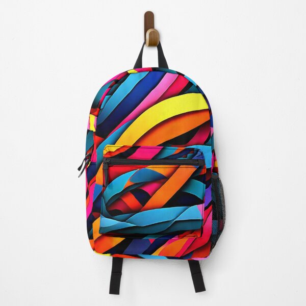 Item preview, Bright, colorful ropes intertwined in geometric patterns for a bold design designed and sold by Tchoice.