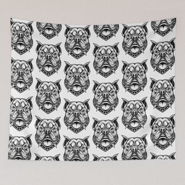 Item preview, Bold Powerful Dog Illustration Fierce Graphic Design Artwork Style designed and sold by Rostislav Bouda.