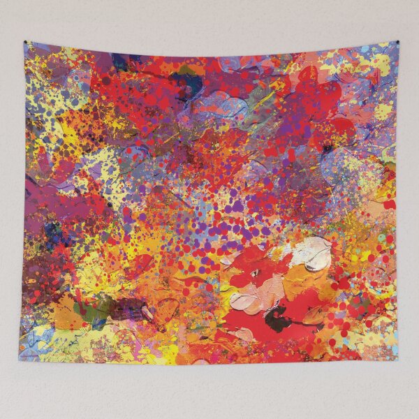 Item preview, Abstract Expression_Mixed media painting designed and sold by SamirArt.