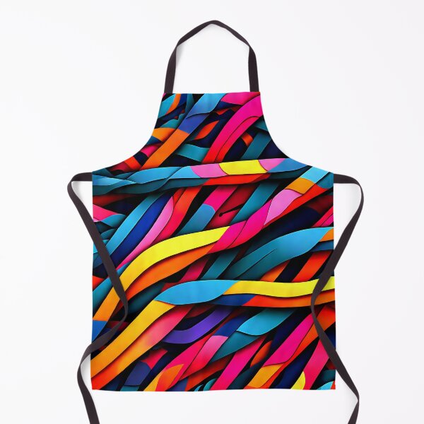 Item preview, Bright, colorful ropes intertwined in geometric patterns for a bold design designed and sold by Tchoice.