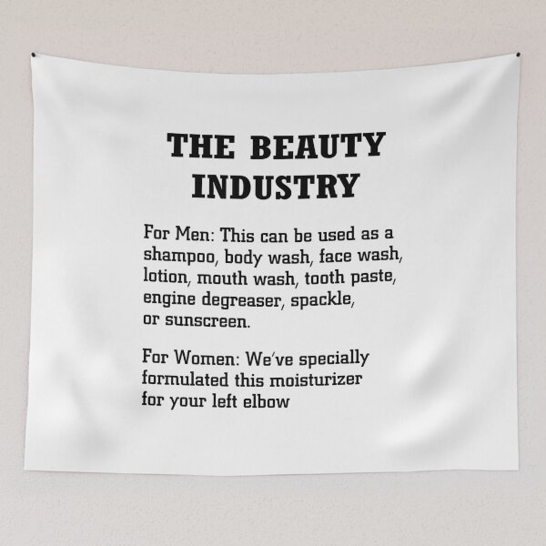 Item preview, The Beauty Industry Funny Meme designed and sold by CreativeStrike.