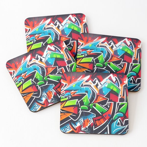 Item preview, Vibrant Graffiti Art for Modern Decor | 295 designed and sold by City Graffix Design Co..