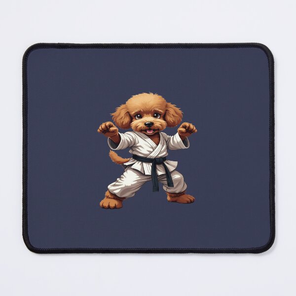 Item preview, Adorable Karate Puppy in Martial Arts Gi Illustration designed and sold by InkredibleZ.