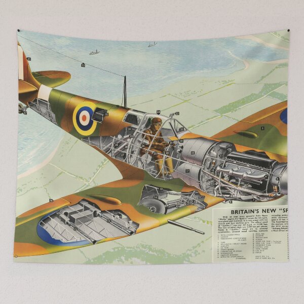Item preview, WWII British Spitfire Fighter designed and sold by InnerCitadel.