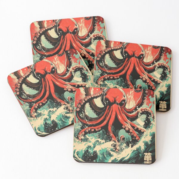 Item preview, Tidal Terror designed and sold by Retro Type.