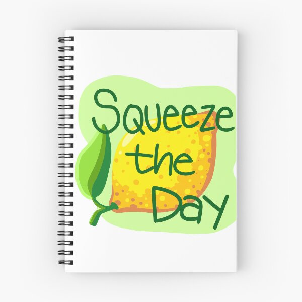 Item preview, Squeeze the Day Lemon Pun designed and sold by Katieart26.