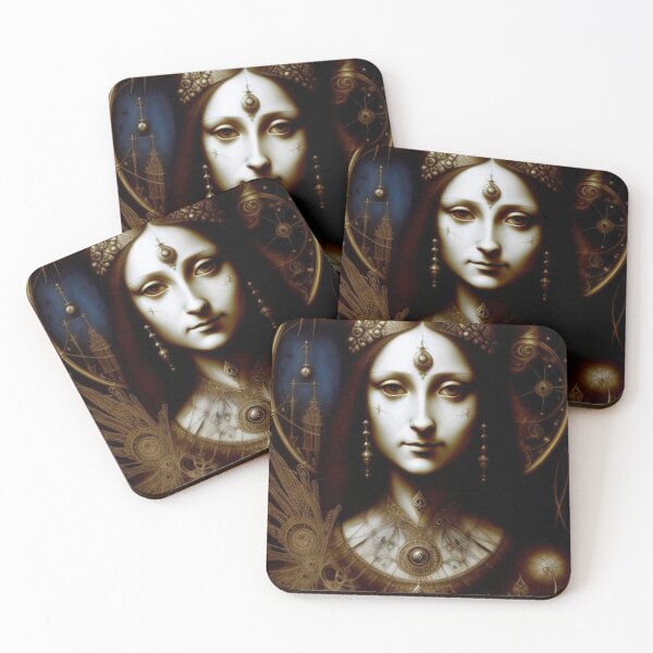 Item preview, Steampunk Mona Lisa designed and sold by TheDarkWardrobe.