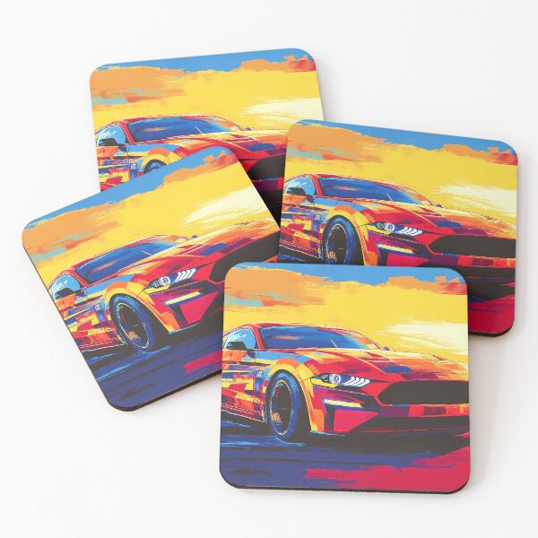 Item preview, 2035 Ford Mustang Concept Design II  -  Pop Art designed and sold by AutoPopStudio.