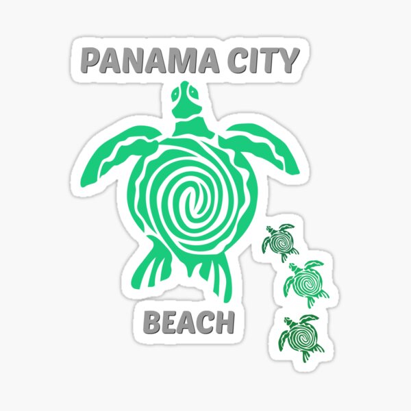 Panama City Beach Florida SVG PNG Cut File Beachy Decal 