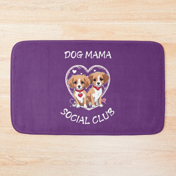 Item preview, Dog Mama Social Club White designed and sold by ErSaSolutions.