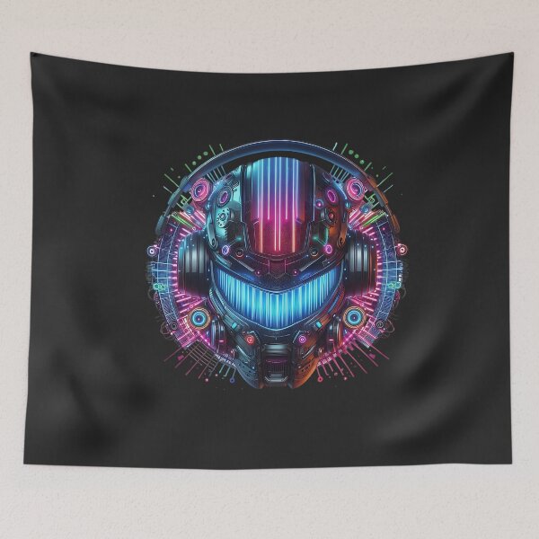 Item preview, Futuristic Neon Helmet designed and sold by Indoni.