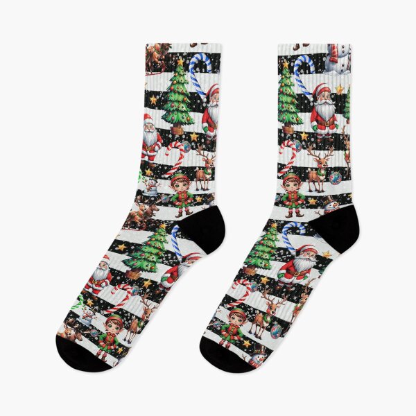 Item preview, Striped Christmas Decorative Pattern designed and sold by PatternTitan.