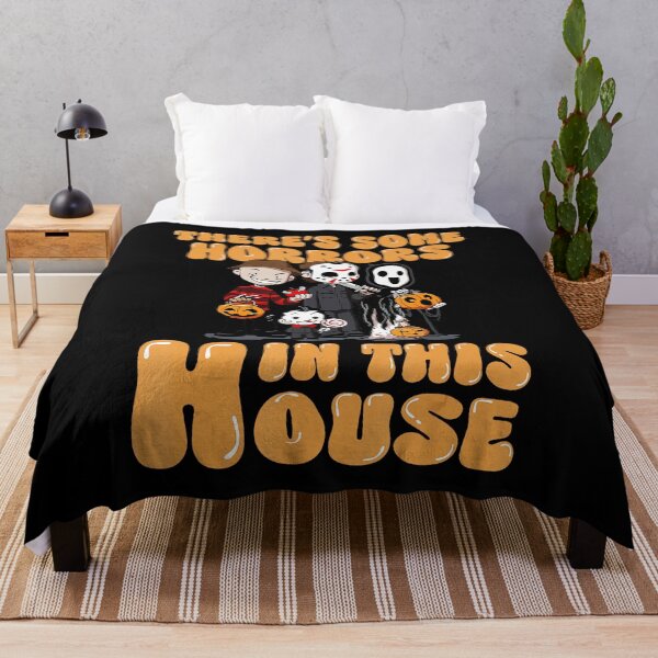 Item preview, Retro There's Some Horror In This House Characters Halloween  designed and sold by SavannalCronam.