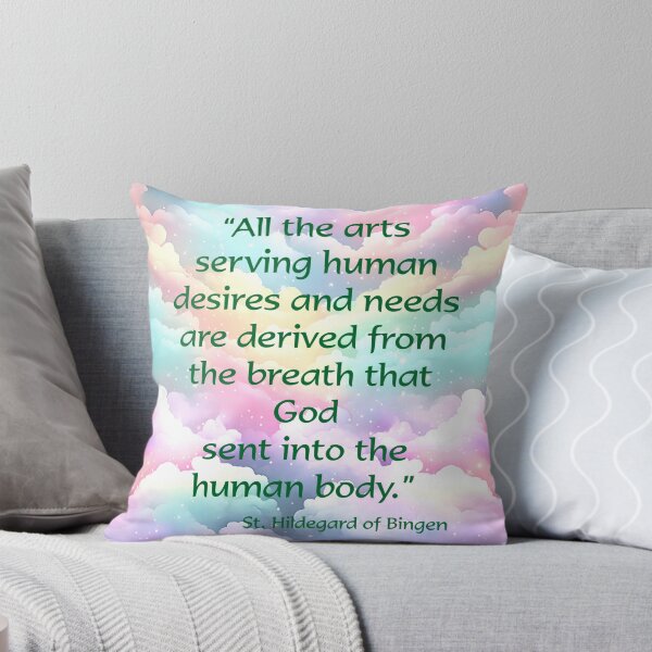 Item preview, St Hildegard of  Bingen Quote  designed and sold by HippieLivysShop.